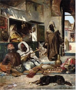 unknow artist Arab or Arabic people and life. Orientalism oil paintings 559 Norge oil painting art